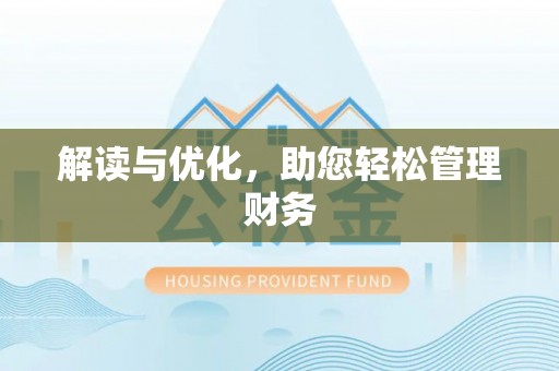 沈丘解读与优化，助您轻松管理财务
