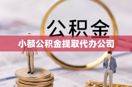 沈丘小额公积金提取代办公司